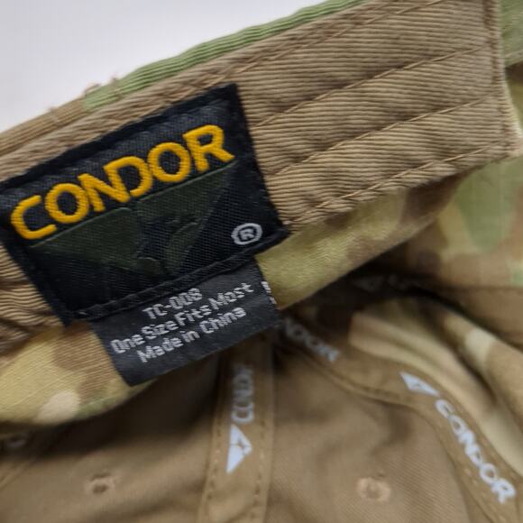 Punisher Slideback Hat Multicolor One Size Camo Adjustable Condor - Picture 9 of 10